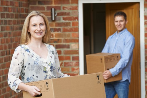 Secure self storage facility in Winchmorehill with organized units